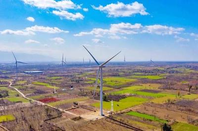 风起云动!中国石化首个陆上风力发电项目投运